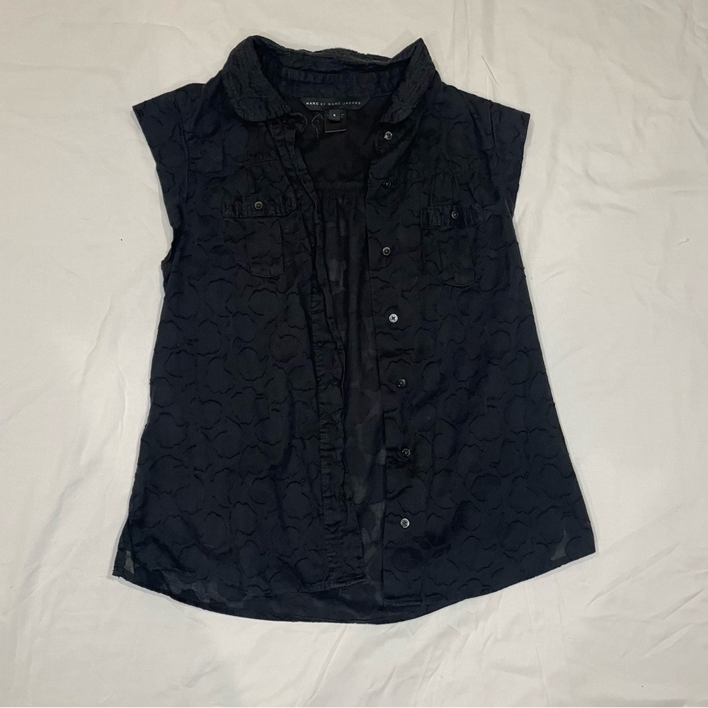 Black, Marc Jacobs blouse, small